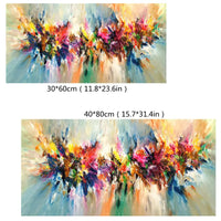 Contemporary Abstract Clouds Art Canvas